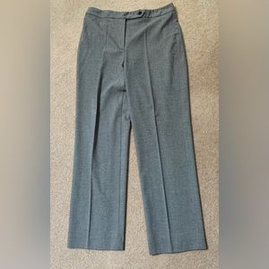 Ladies, black and white check dress pants